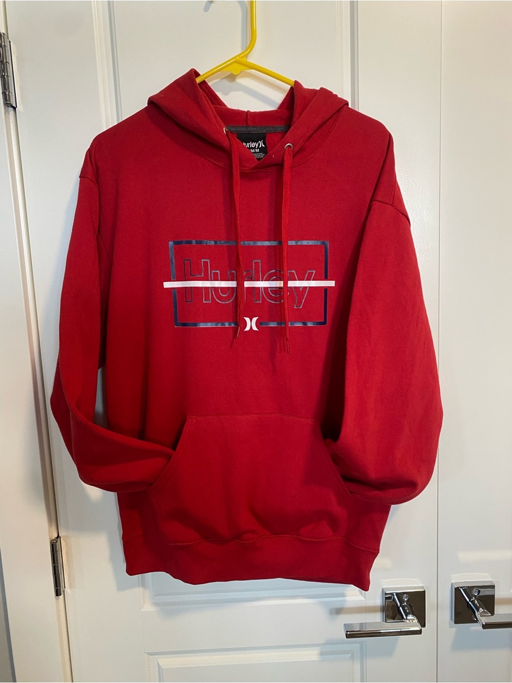 NWOT - Hurley Red Logo Pullover Hoodie
